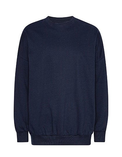 Oversized Sweatshirt – Tiger Cotton by Neutral in Navy