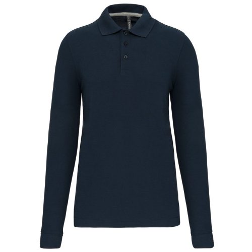 Polohemd mit langen Ärmeln WK276 – WK in Navy