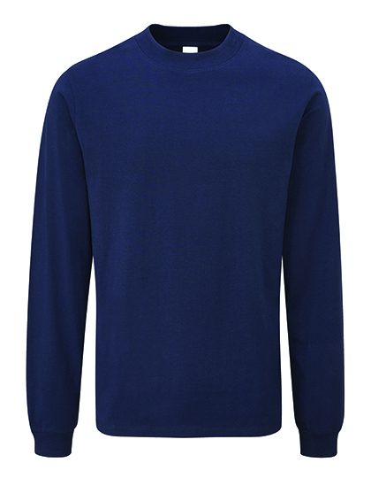 Essential Heavy Long Sleeve T – Mantis in Navy