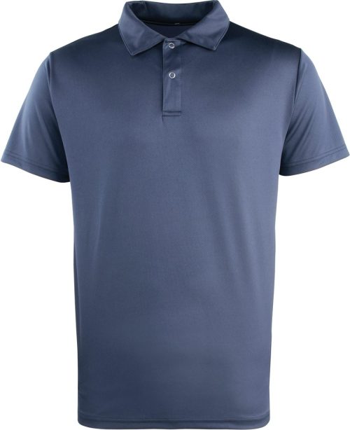 Coolchecker Stud Polo PR612 – Premier in Navy