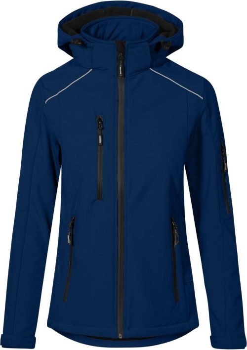 Damen 3-Lagen Softshell Jacke 7855 – Promodoro in Navy