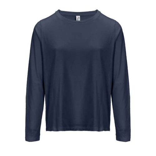 Sol's Monarch Women - Long Sleeve T-Shirt With Round Neck – SOL'S in Navy