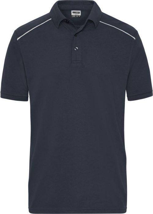 Herren Piqué Workwear Polo "Solid" JN 892 – Daiber in Navy