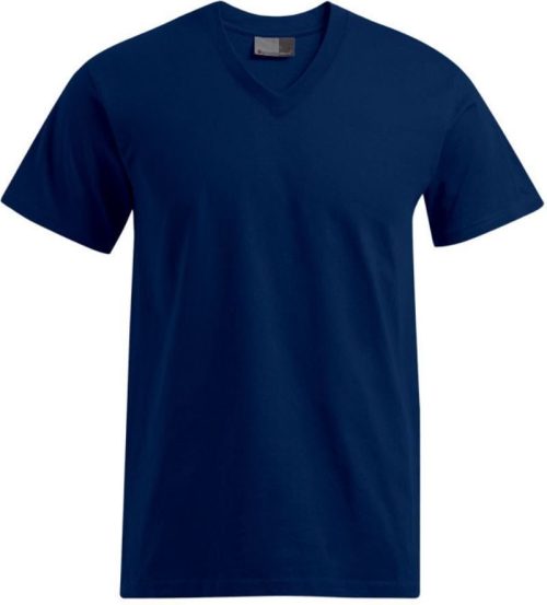 Herren Premium V-Ausschnitt T-Shirt 3025 – Promodoro in Navy