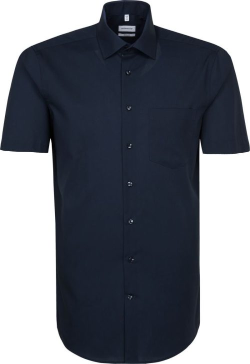 Hemd kurzarm Shirt Regular SSL – Seidensticker in Navy