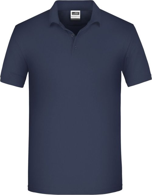 Herren Bio Piqué Workwear Polo JN 874 – Daiber in Navy