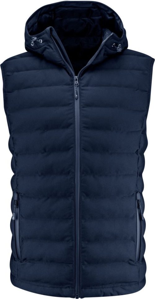 Herren Bodywarmer "Woodlake Heights" Woodlake Vest Men – James Harvest in Navy