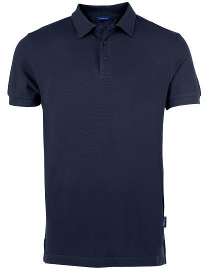 Men´s Luxury Polo – HRM in Navy