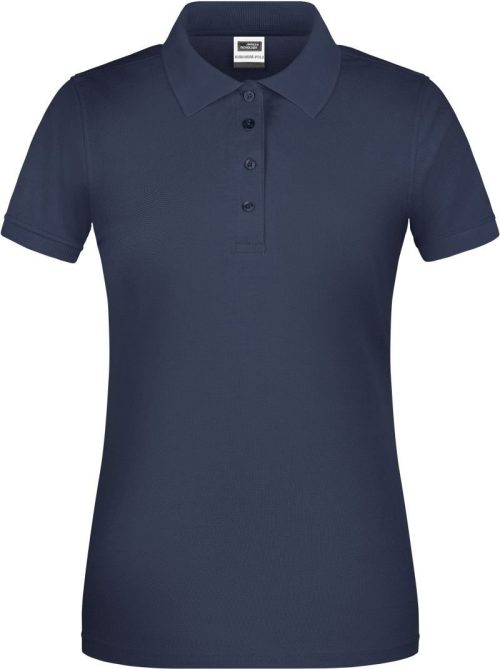 Damen Bio Piqué Workwear Polo JN 873 – Daiber in Navy