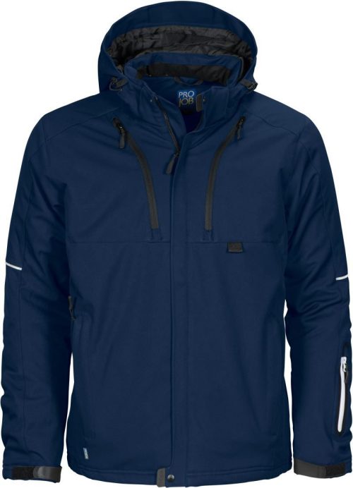 Gefütterte Workwear Softshell Jacke 3407 Padded Jacket – ProJob in Navy