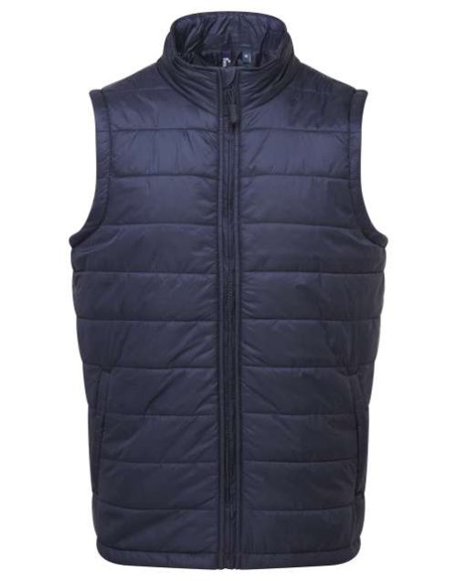 Men's 'recyclight' Padded Gilet – Premier in Navy