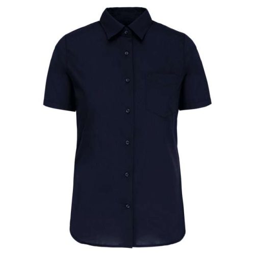 Judith - Ladies' Short-Sleeved Shirt – Kariban in Navy
