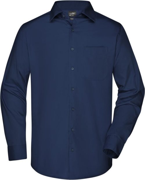 Popeline Business Hemd langarm JN 642 – Daiber in Navy