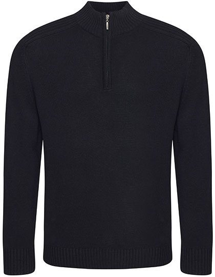 Wakhan 1/4 Zip Sustainable Sweater – Ecologie in Navy