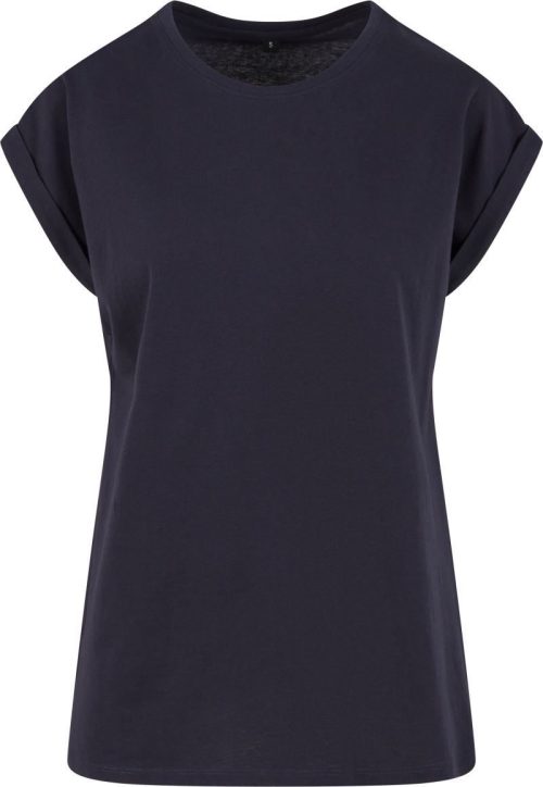 Damen T-Shirt NM 007 – New Morning Studios in Navy