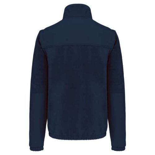 Fleece Jacket With Removable Sleeves – Designed To Work in Navy