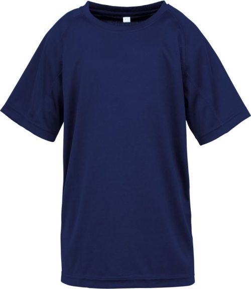 Kinder Sport Shirt "Aircool" S 287J – Spiro in Navy