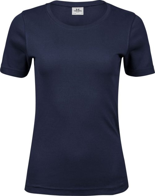 Damen Interlock T-Shirt TJ 580 – Tee Jays in Navy