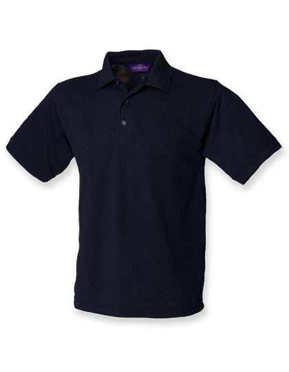 Men´s 65/35 Classic Piqué Polo Shirt – Henbury in Navy