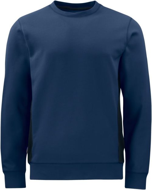 Schwerer Doubleface Workwear Sweater 2127 Sweatshirt Roundneck – ProJob in Navy