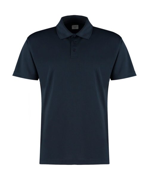 Regular Fit Micro Mesh Polo with Cooltex® Plus – Kustom Kit in Navy
