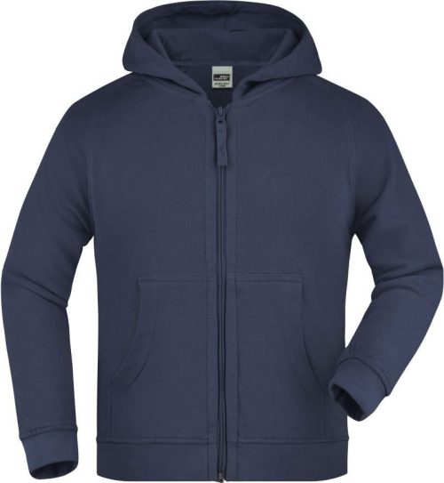 Kinder Kapuzen Sweatjacke JN 59K – Daiber in Navy