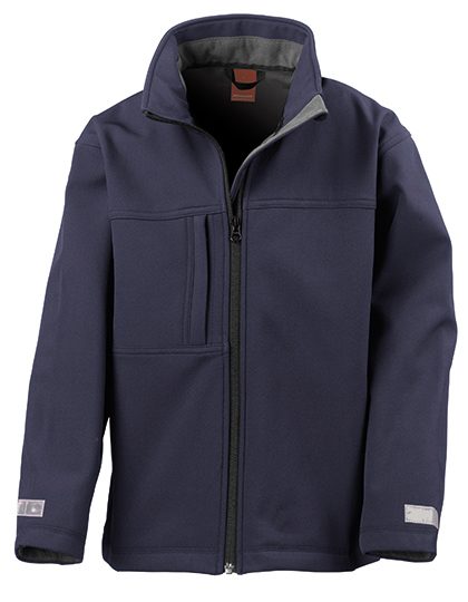 Youth Classic Soft Shell Jacket – Result in Navy