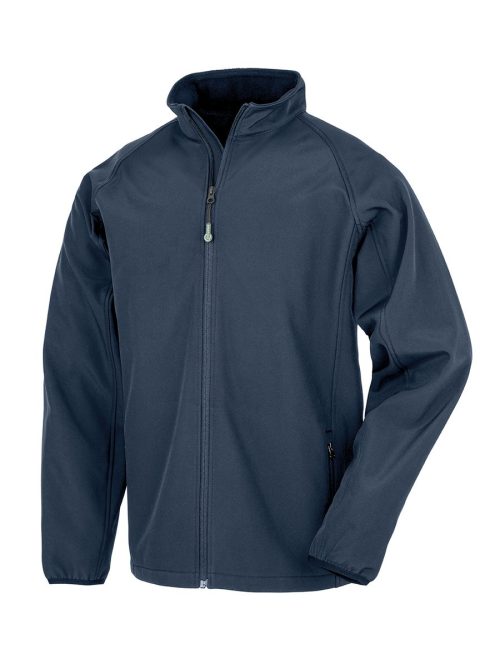 Recycelte Softshelljacke 2 Lagen Kind R901J-Y – Result in Navy