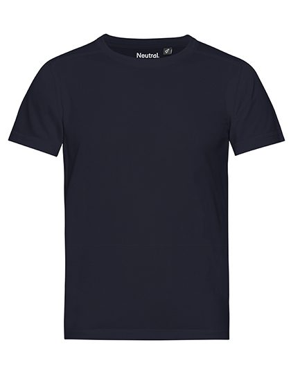 Recycled Kids Performance T-Shirt – Neutral in Navy