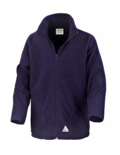 Youth Microfleece Jacket – Result Core in Navy