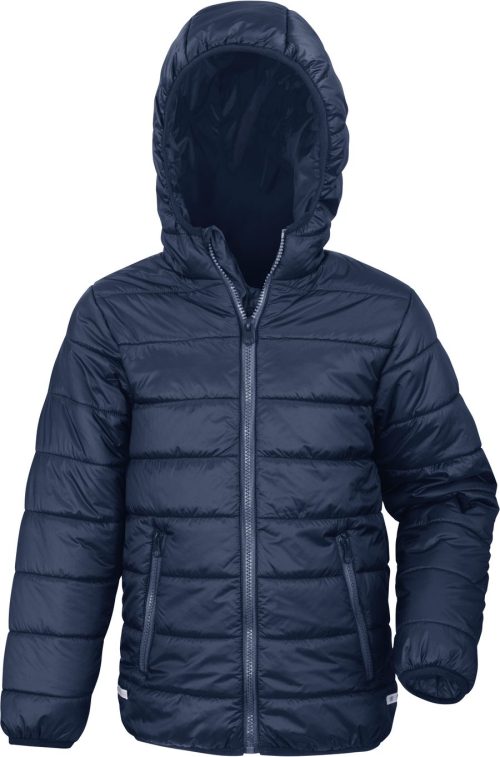 Junior/youth padded jacket R233J-R233Y – Result in Navy