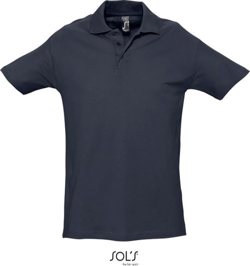 Piqué Polo Spring II – SOL'S in Navy