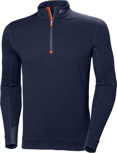 Funktionsshirt 1/4 Zip langarm "LIFA Merino" Lifa 75107 – Helly Hansen in Navy