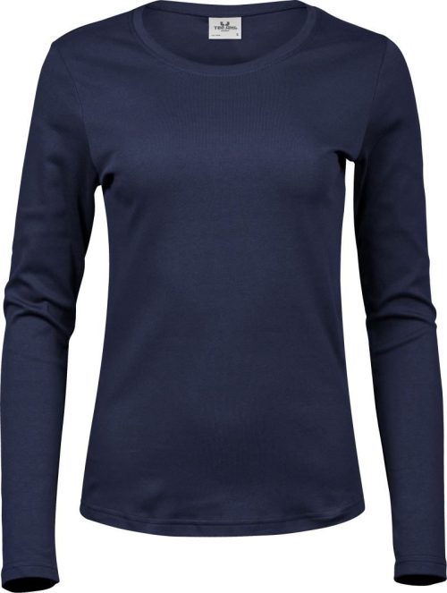 Damen Interlock T-Shirt langarm TJ 590 – Tee Jays in Navy