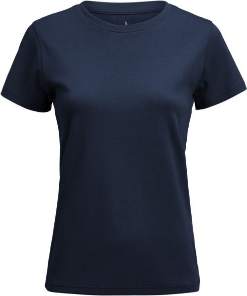 Schweres Damen T-Shirt Scarsdale T-Shirt Women – James Harvest in Navy