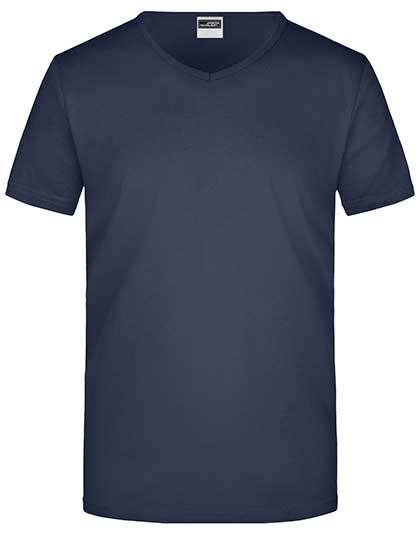 Men´s Slim Fit V-T – Daiber in Navy