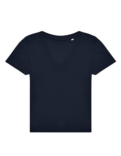 Women´s #E150 V T-Shirt – B&C BE INSPIRED in Navy
