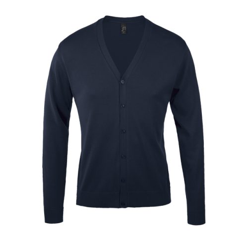 Sol's Golden Men - V-Neck Knitted Cardigan – SOL'S in Navy