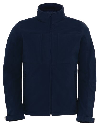 Men´s Hooded Softshell – B&C COLLECTION in Navy