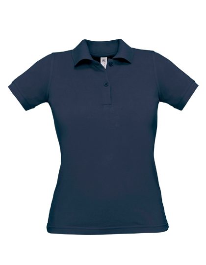 Women´s Polo Safran Pure – B&C BE INSPIRED in Navy