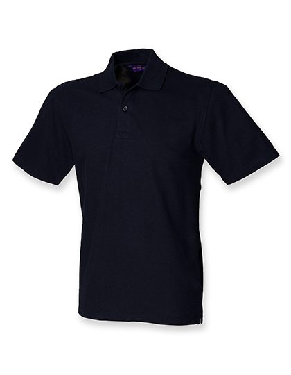 Men´s Stretch Piqué Polo Shirt – Henbury in Navy