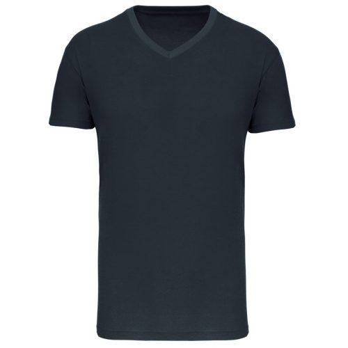 Herren-T-Shirt Bio 150 IC mit V-Ausschnitt K3028IC – Kariban in Navy