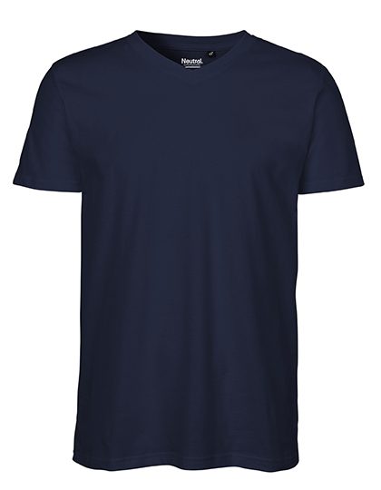 Men´s V-Neck T-Shirt – Neutral in Navy