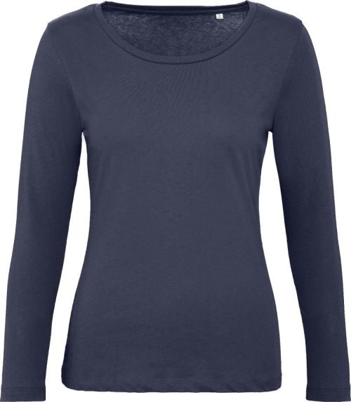Damen T-Shirt langarm Inspire LSL T /women_° – B&C in Navy Blue