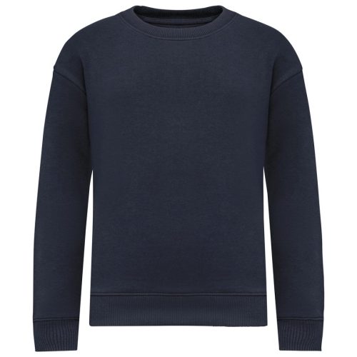 Oversize Sweatshirt mit Rundhalsausschnitt für Kinder NS437 – Native Spirit in Navy Blue