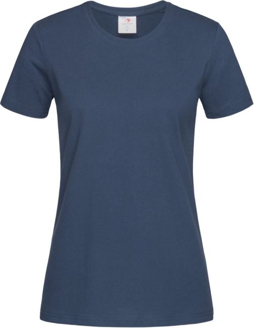 Schweres Damen T-Shirt Comfort T Women – Stedman in Navy Blue