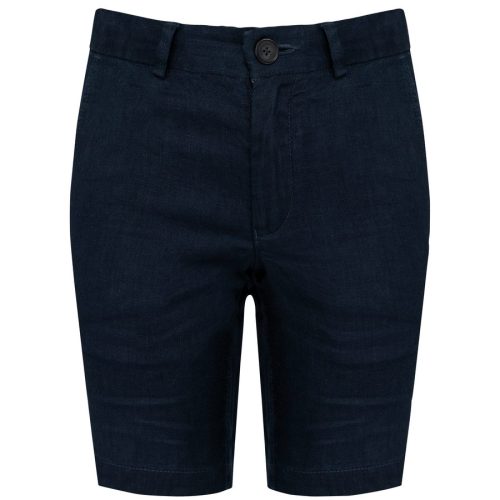 Bermuda-Shorts aus Leinen für Jungen SP709 – Spasso in Navy Blue