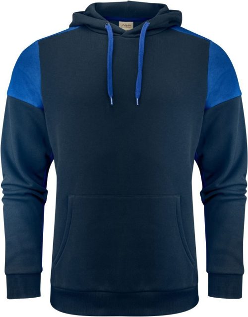 Kapuzen Sweater Prime Hoodie – Printer in Navy/Cobalt