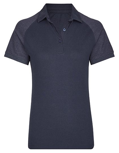 my mate - Ladies Polo – Miners mate in Navy/Heather Navy