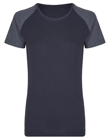 my mate - Ladies´ Tee – Miners mate in Navy/Heather Navy